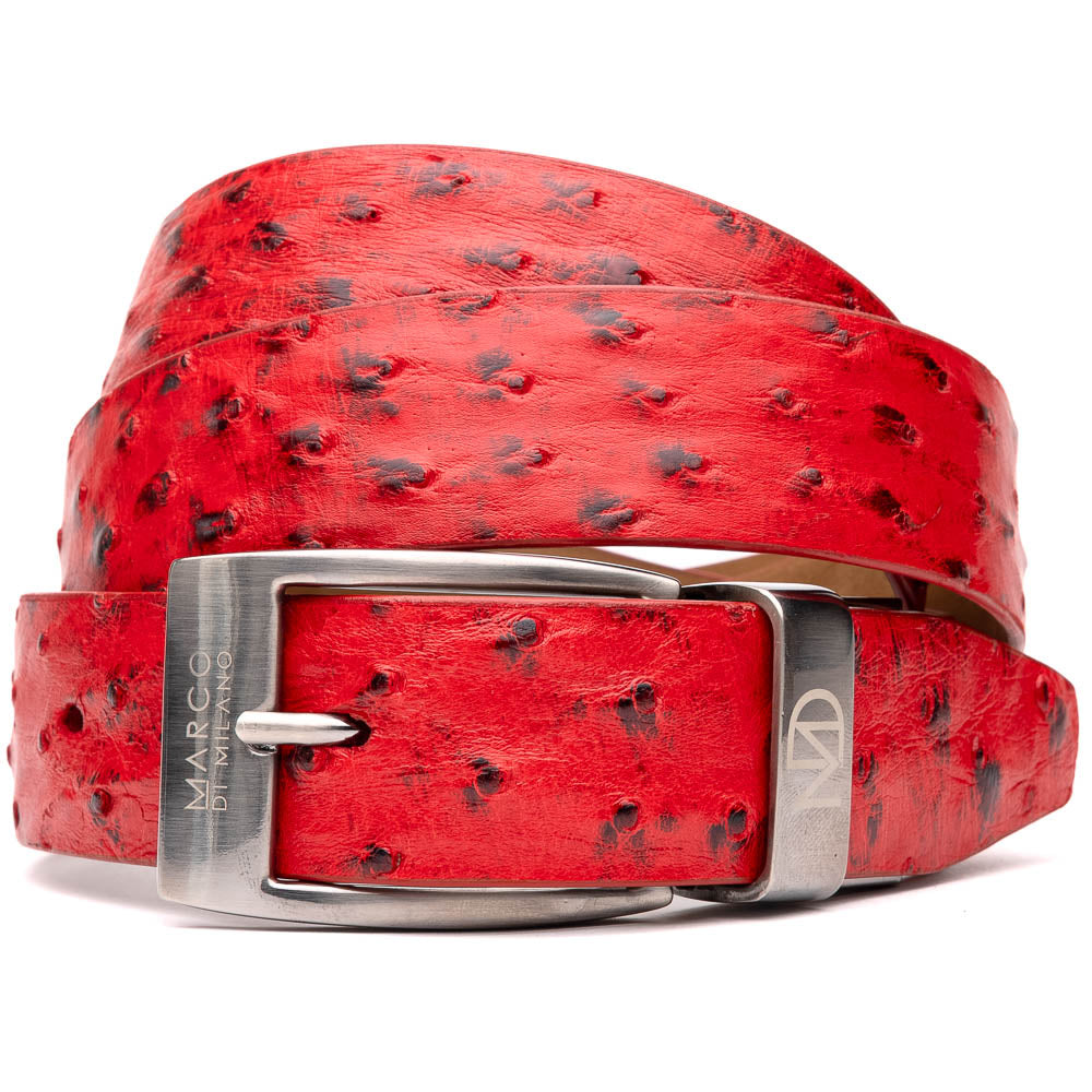 EST 102. Ostrich Belt Red