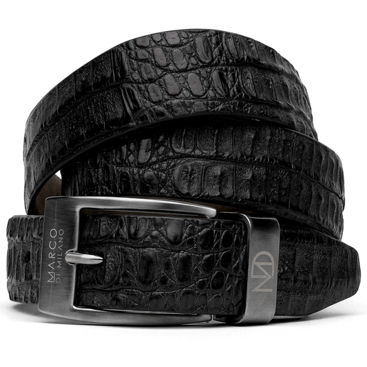 Crocodile Belt Black